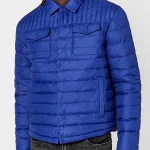 Jawine Men's Puffer Jacket Blue Buffalo David Bitton - LARGE - New With Tags!